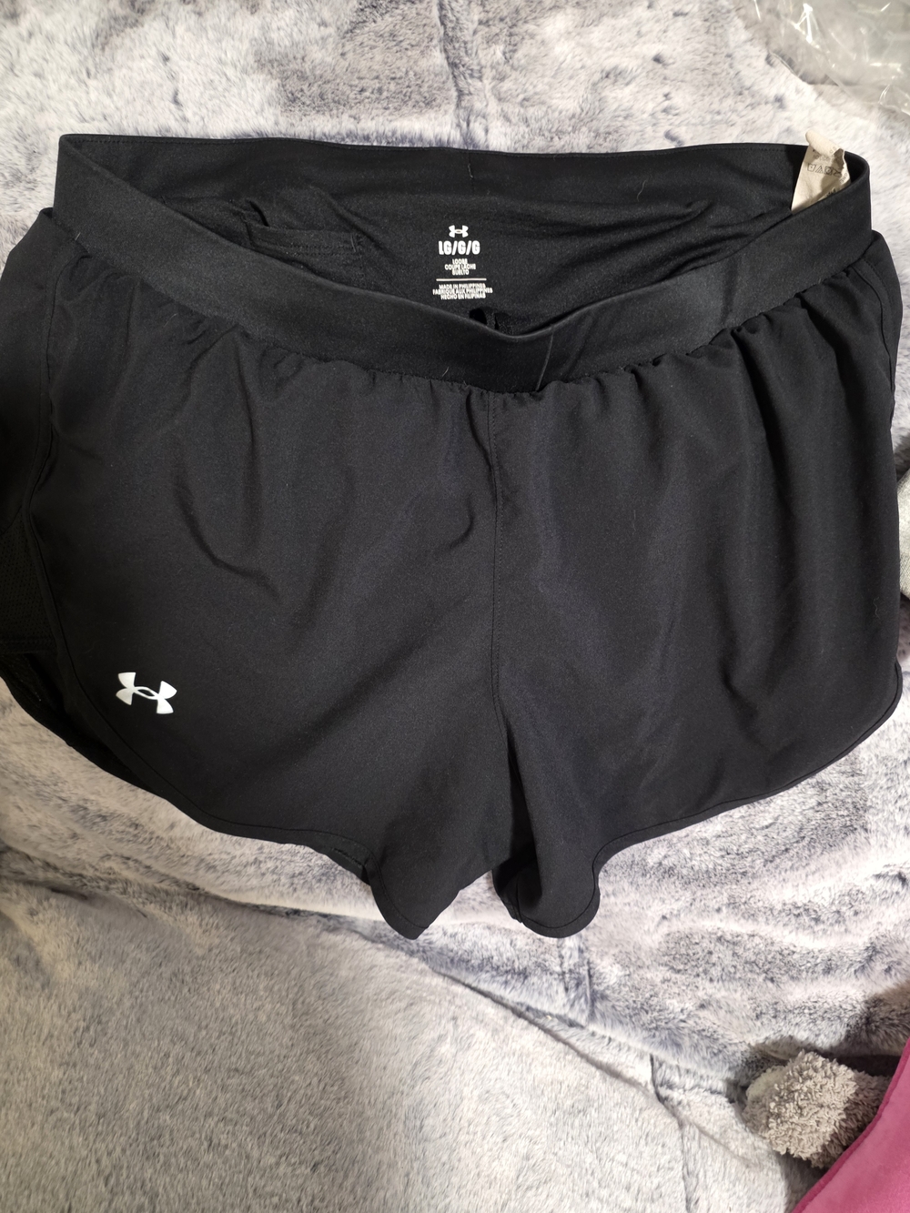 Under Armour Women's Black Athletic Running Shorts